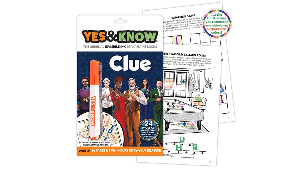 Gewinne groß mit diesen Hasbro Gesellschaftsspiel-Themen Yes & Know Büchern!