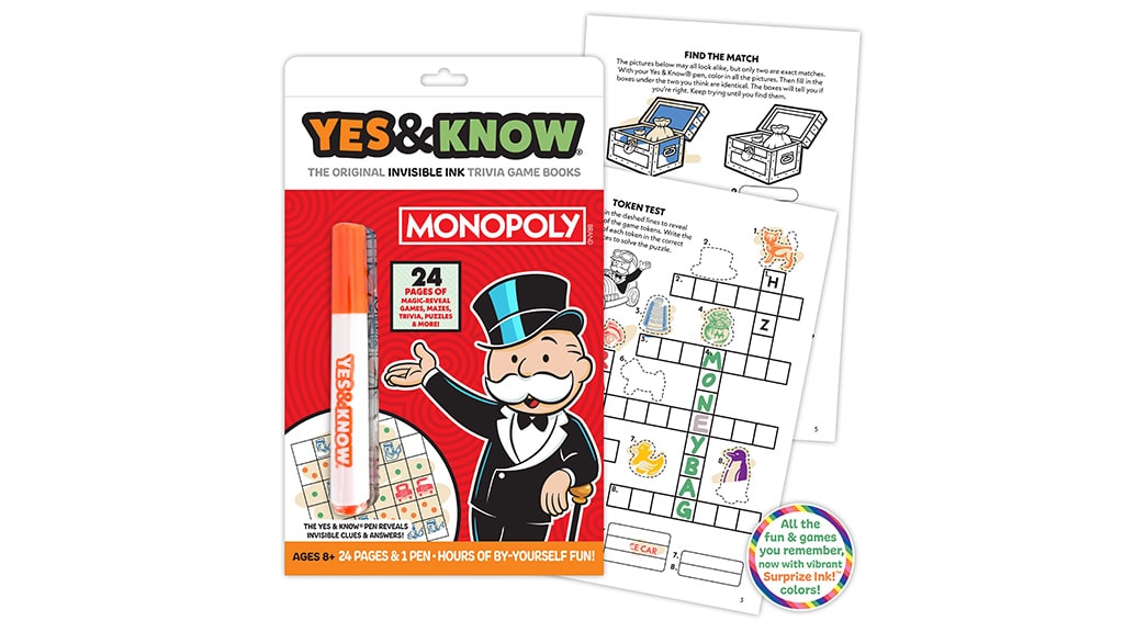 Gewinne groß mit diesen Hasbro Gesellschaftsspiel-Themen Yes & Know Büchern!