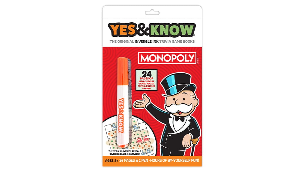 Gewinne groß mit diesen Hasbro Gesellschaftsspiel-Themen Yes & Know Büchern!