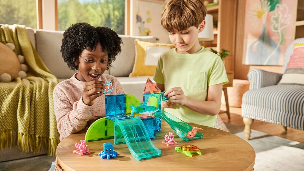 MAGNA-TILES® Korallenriff 25-teiliges Magnetspielset