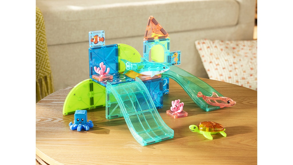 MAGNA-TILES® Korallenriff 25-teiliges Magnetspielset