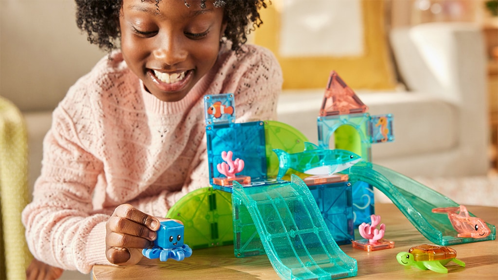 MAGNA-TILES® Korallenriff 25-teiliges Magnetspielset