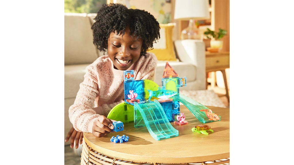MAGNA-TILES® Korallenriff 25-teiliges Magnetspielset