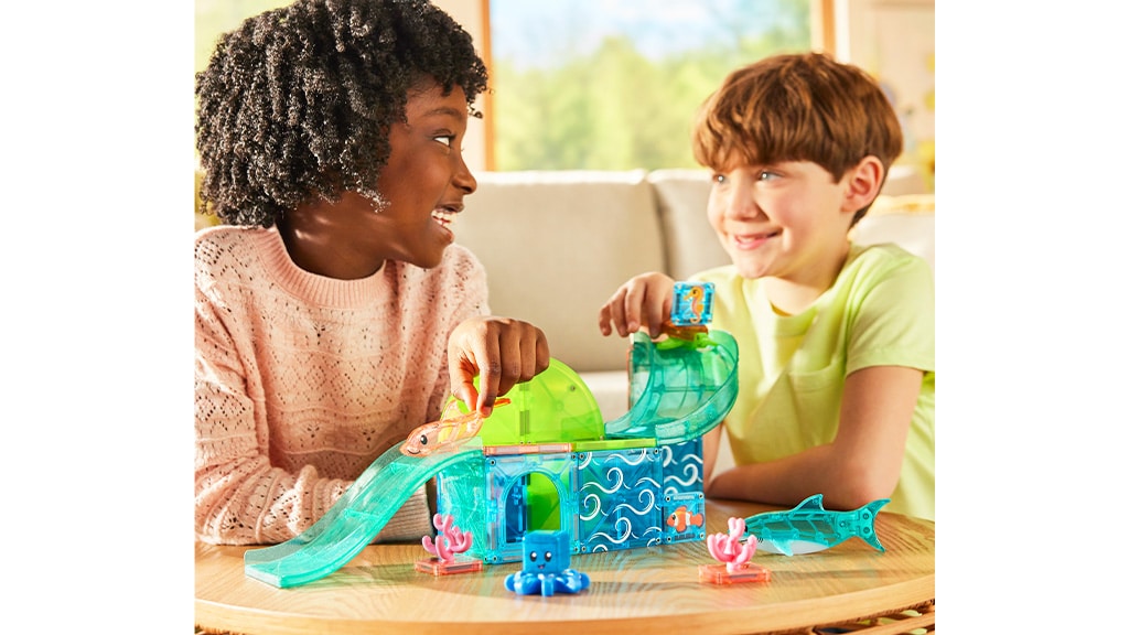 MAGNA-TILES® Korallenriff 25-teiliges Magnetspielset