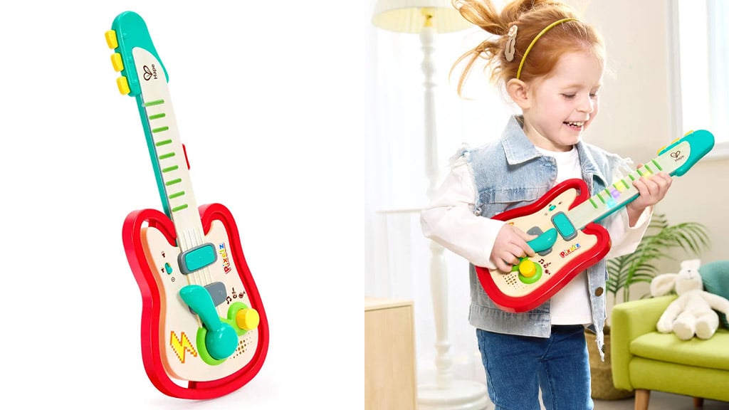 Die neuen Spielinstrumente von Hape sind auch bei voller Lautstärke unterhaltsam