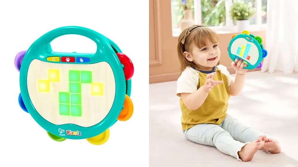 Die neuen Spielinstrumente von Hape sind auch bei voller Lautstärke unterhaltsam