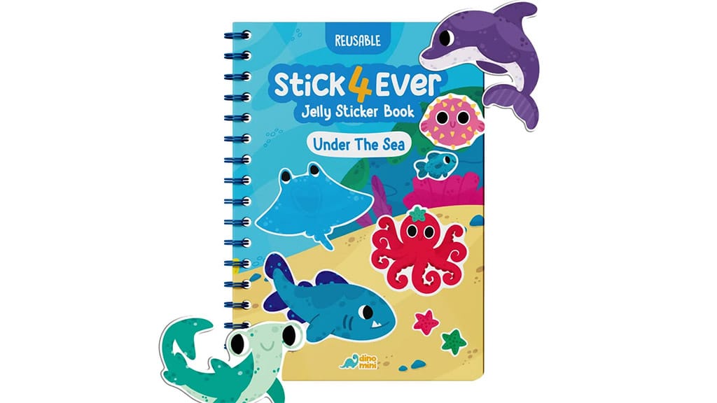 Dinomini Publishing - Stick4Ever Gelly Sticker Bücher