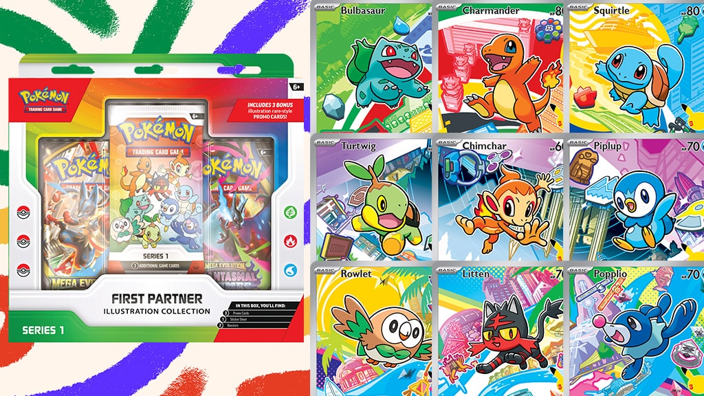 Pokémon TCG: Erste Partner Illustrationssammlung — Serie 1