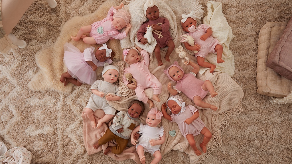 Die BABY born Real Puppen sind bereit, der Familie beizutreten