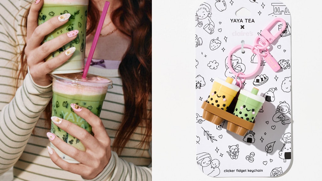 Claire’s und Yaya Tea haben eine von Boba inspirierte Kollektion geschaffen