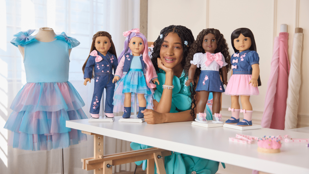 Die American Girl Puppen werden dank der Brooke Sumpter Puppenkleidung stylisch sein