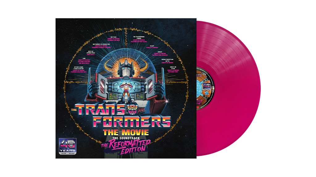 Spielzeug zur Feier des 40. Jubiläums von Transformers: Der Film
