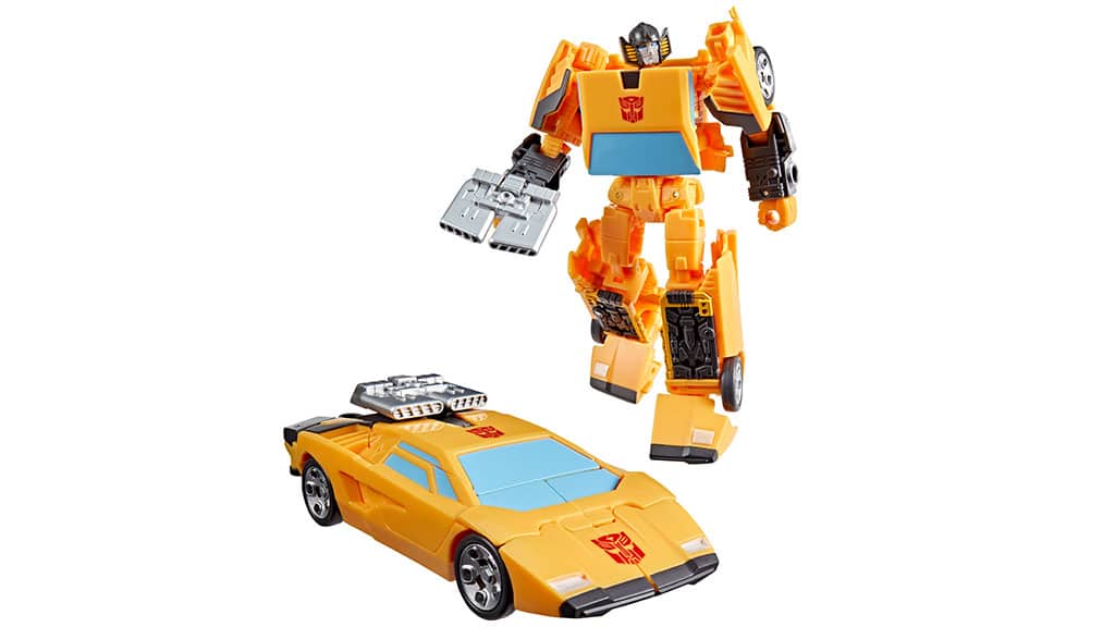 Spielzeug zur Feier des 40. Jubiläums von Transformers: Der Film