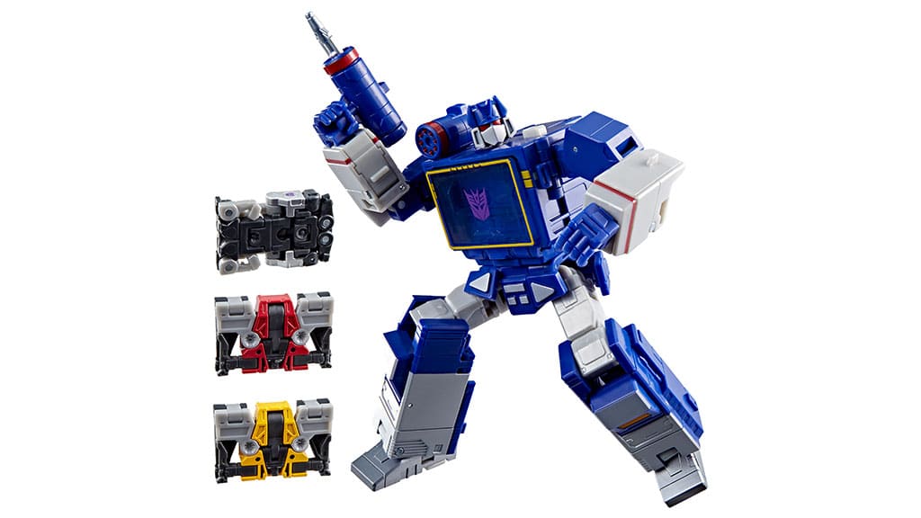 Spielzeug zur Feier des 40. Jubiläums von Transformers: Der Film