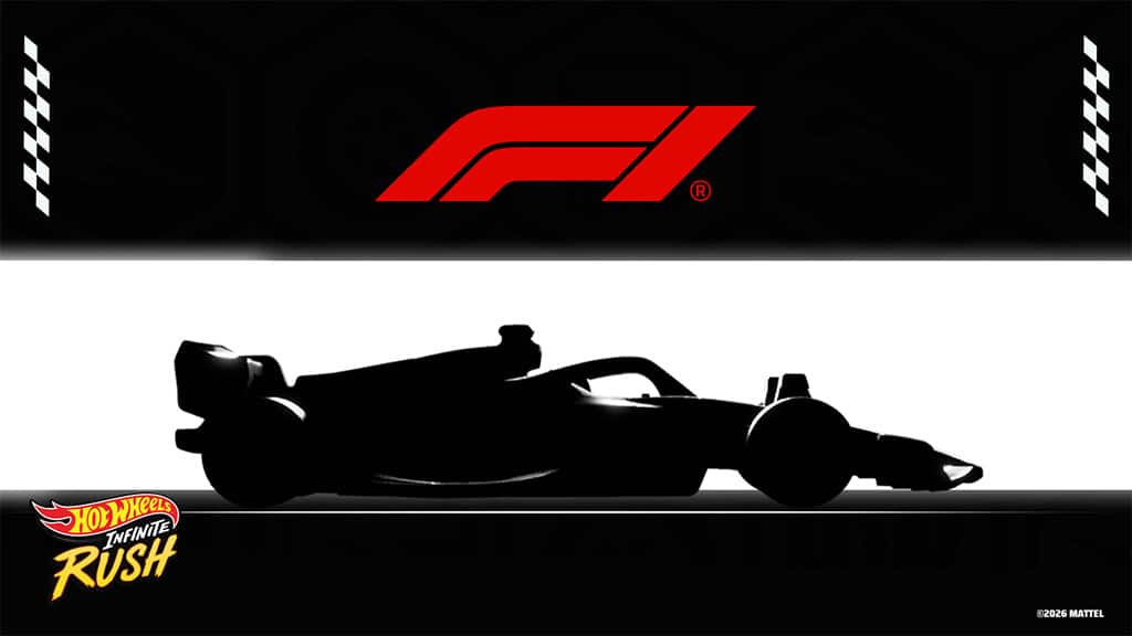 Deine Lieblings-F1-Autos treten im Hot Wheels Infinite Rush gegeneinander an