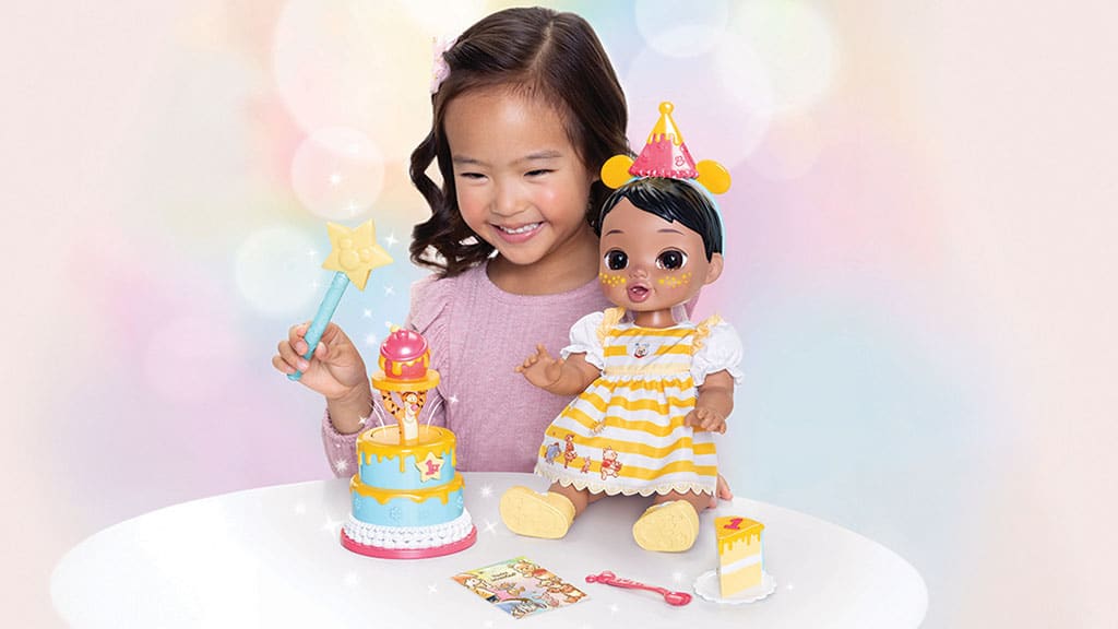 JAKKS Pacific Disney Darlings Magische Geburtstagsüberraschungen Winnie Puuh