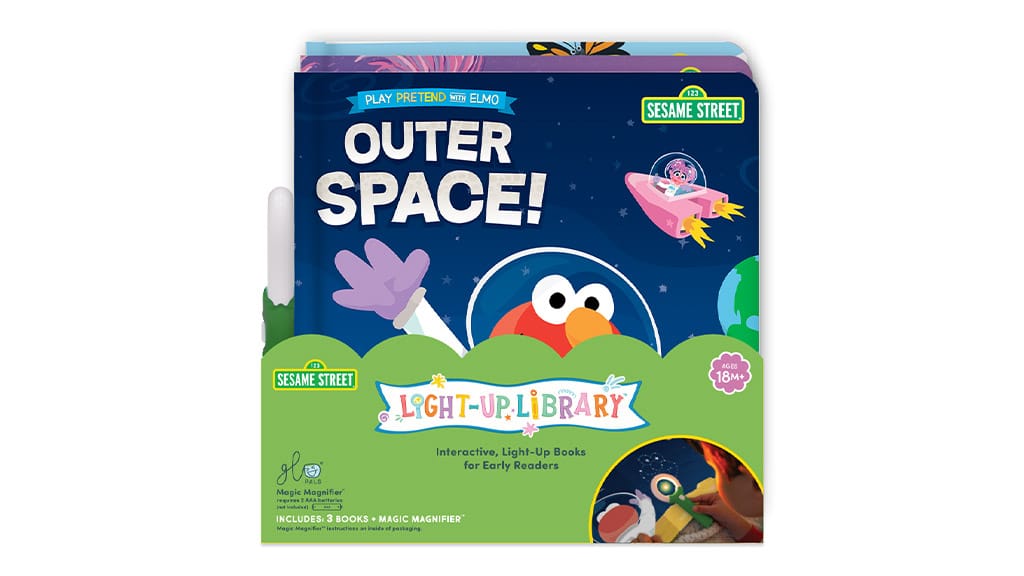 Beleuchte deine Bibliothek mit den neuen Glo Pals Büchern von Sesame Street