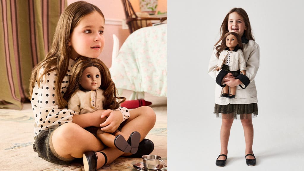 Diese J.Crew x American Girl Kollektion macht das Matching zeitlos
