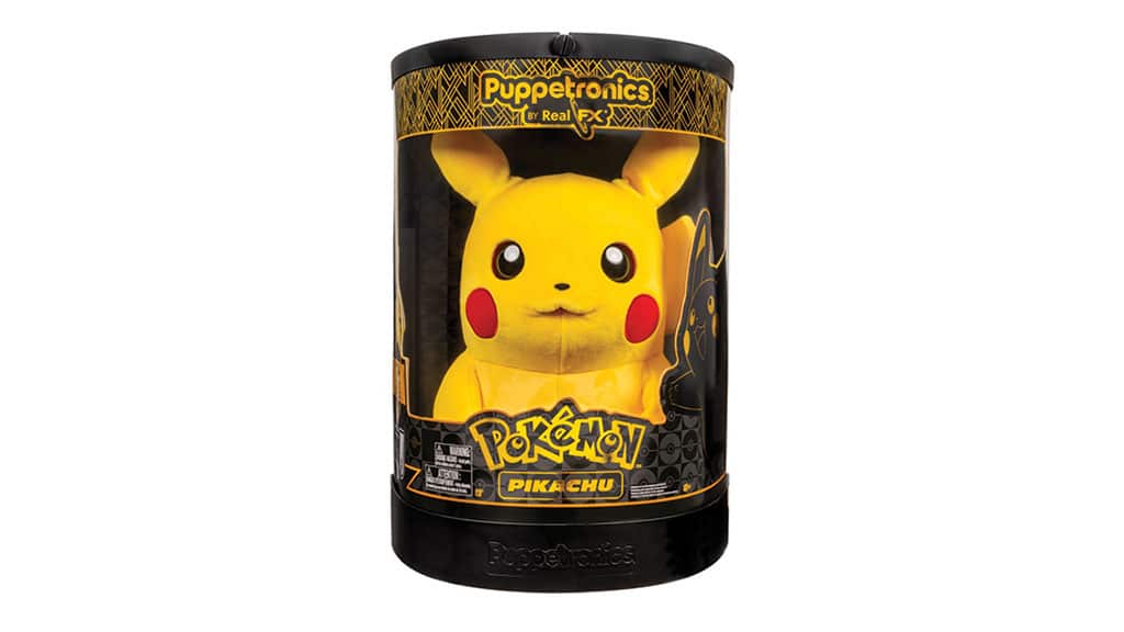 Jazwares RealFX Pokémon Pikachu Puppetronic interaktiver Plüsch