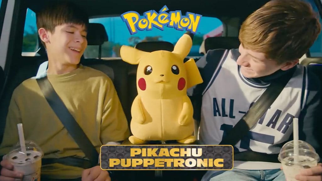 Jazwares RealFX Pokémon Pikachu Puppetronic interaktiver Plüsch