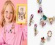 Lass das ganze Zimmer mit den Super Smalls Lavendelnebel-Schmucksets erstrahlen.