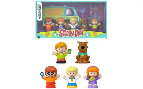 Dieses Fisher-Price Scooby-Doo Little People Sammlerset ist super cool