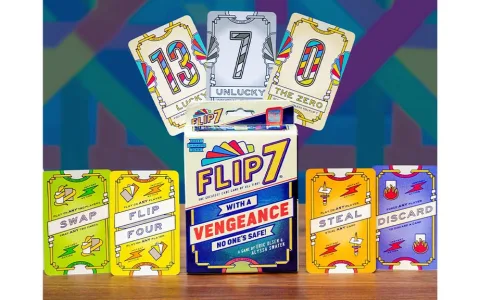 Flip 7 Kartenspiel und Qork Brettspiel