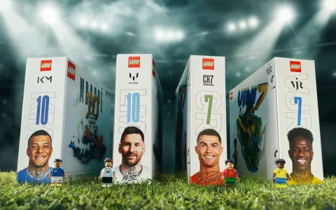 LEGO landet einen großen Coup mit neuen Fußball-Sets, die beliebte Sportler präsentieren