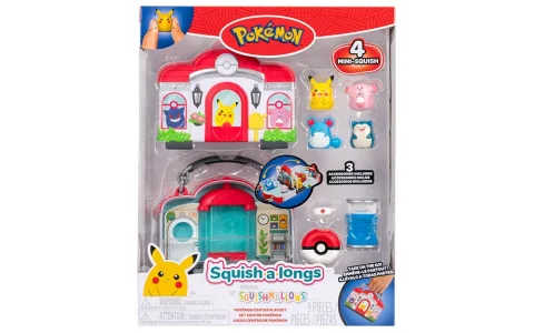 Jazwares Squish-A-Longs Pokémon Center Spielset