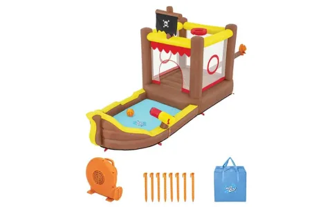 Bestway H2OGO Piratenschiff Wasserpark Strandspiel