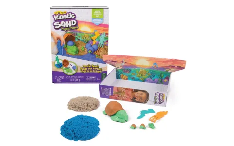 Rette den Ozean mit einem Sandkorn mit der Spin Master Kinetic Sand Project Planet Kollektion.