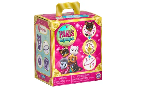 Playmates Toys macht das Spielen mit den Paris & Pups Überraschungspaketen glitzernd