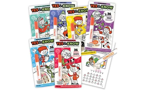 Tree Town Toys Ja & Nein unsichtbare Tinte Arbeitsbücher
