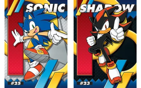 Die Panini Sonic, die Igel TCG Sammelkarten sind unterwegs