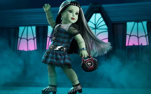 Eine Monster High Frankie Stein American Girl Puppe erhält ein Makeover