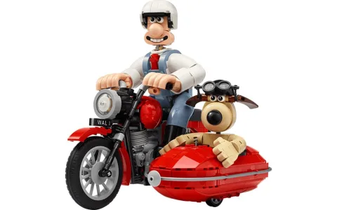 Das LEGO Wallace und Gromit Set bringt nostalgisches Bauerlebnis