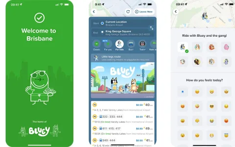 Reise mit Bluey im echten Leben mit der neuen Kinderfunktion von Citymapper