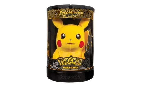 Jazwares RealFX Pokémon Pikachu Puppetronic interaktiver Plüsch