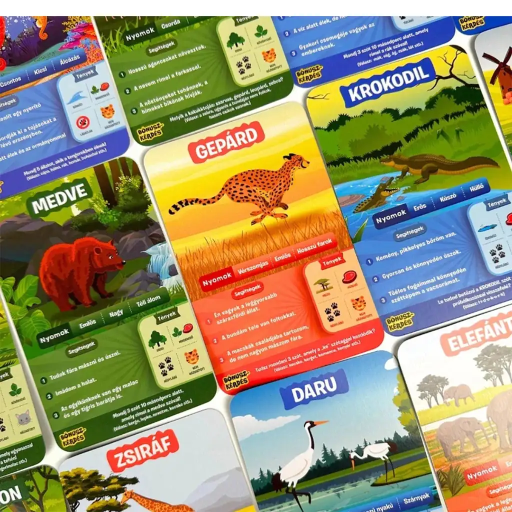 10 Quiz - Erstaunliche Tierwelt Gesellschaftsspiel Bild 2