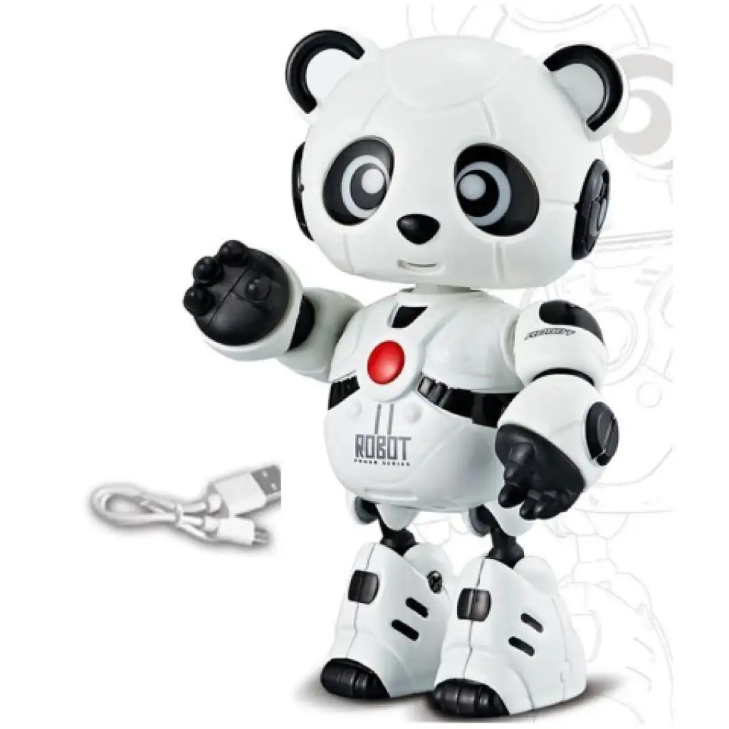 11, der Roboter-Panda-Freund mit Licht und Ton, Metallrahmen Bild 2