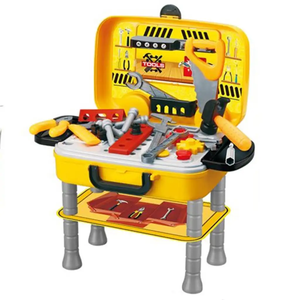 2-in-1 Werkzeugkasten und Tisch mit Zubehör Bild 2