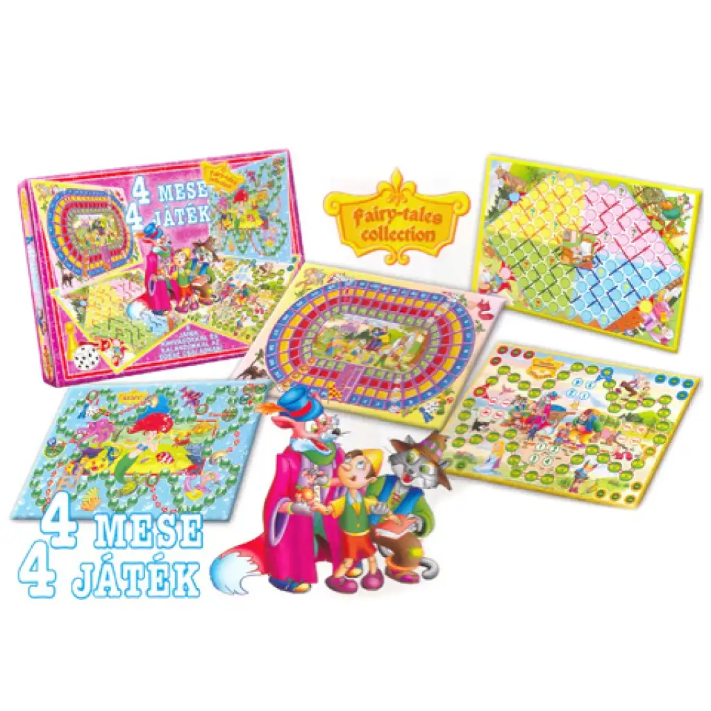 4 beste Märchen-Brettspiele - D-Toys Bild 1