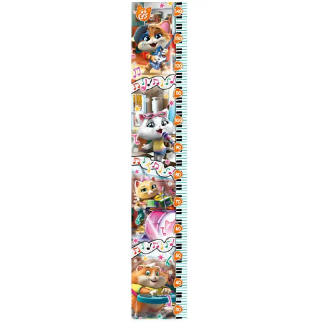44 alberne Katzen Wandmaß 30-teiliges Puzzle - Clementoni Bild 2