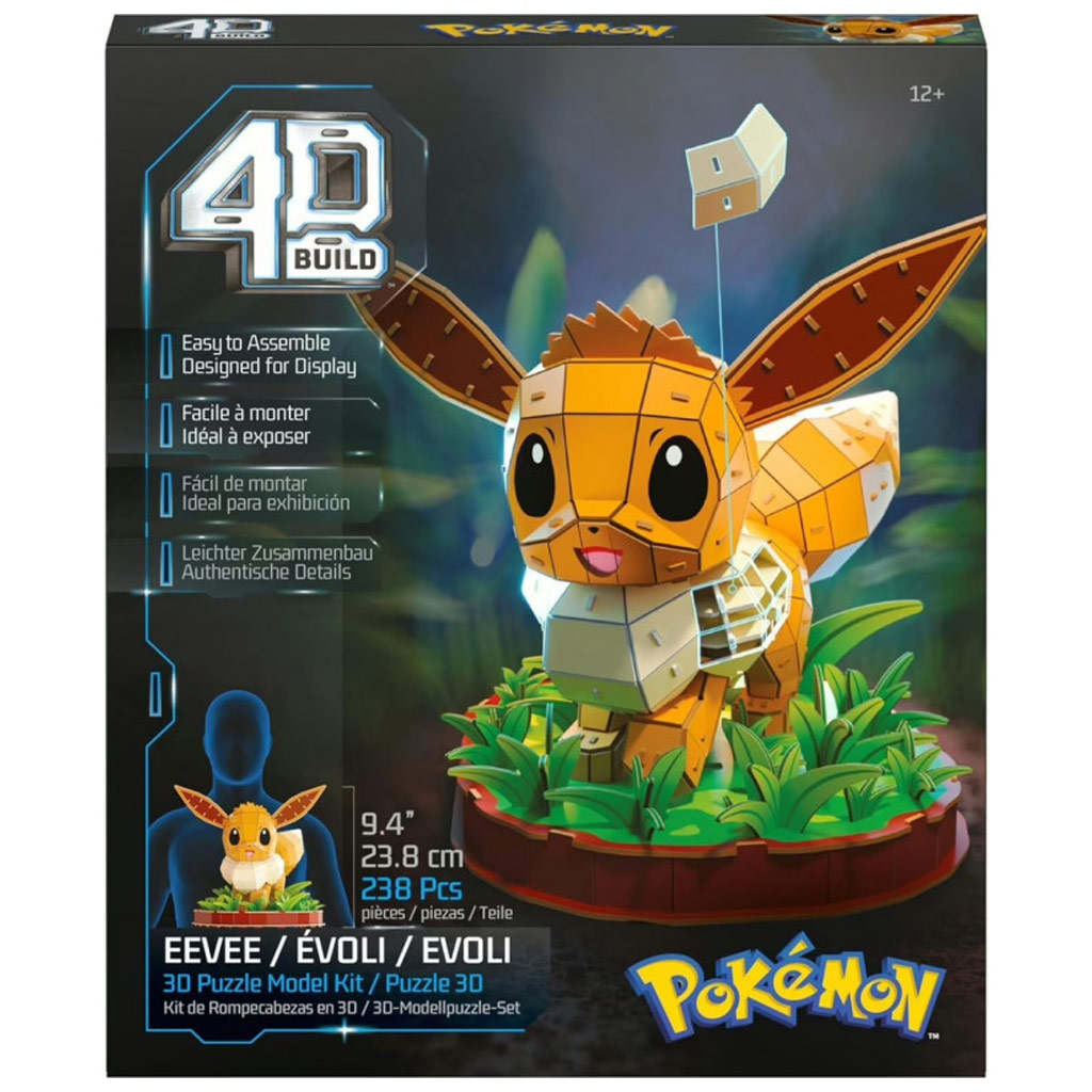 Pokémon – Eevee 4D Puzzle - Spin Master Bild 4