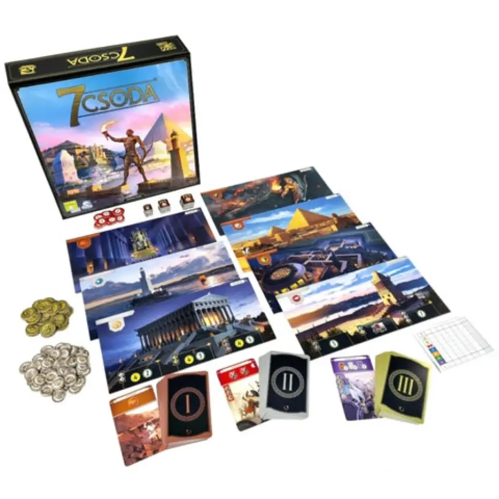 7 Wunder strategisches Brettspiel Bild 2