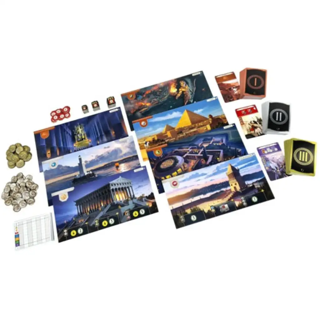 7 Wunder strategisches Brettspiel Bild 4