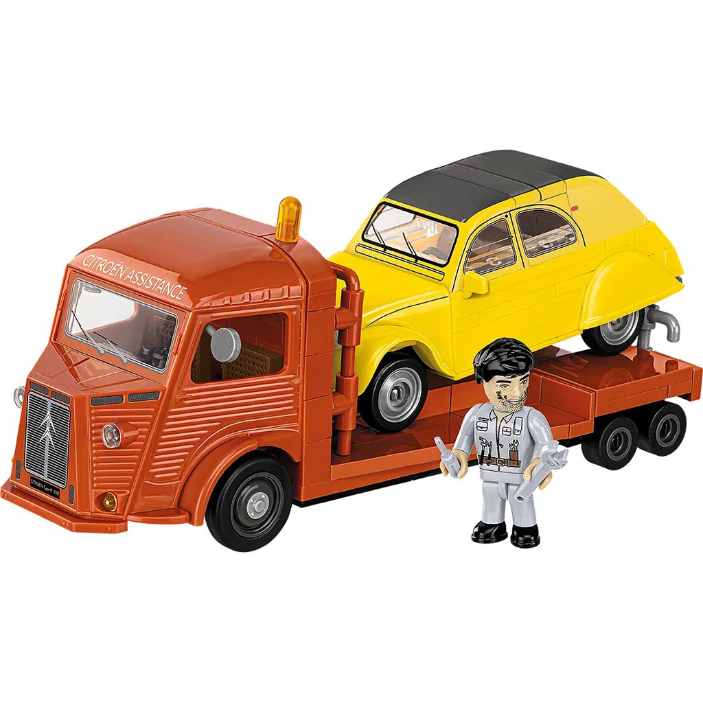 COBI: Citroën Type H Autotransporter & 2CV Type AZ Auto-Bauset (24627) Bild 3