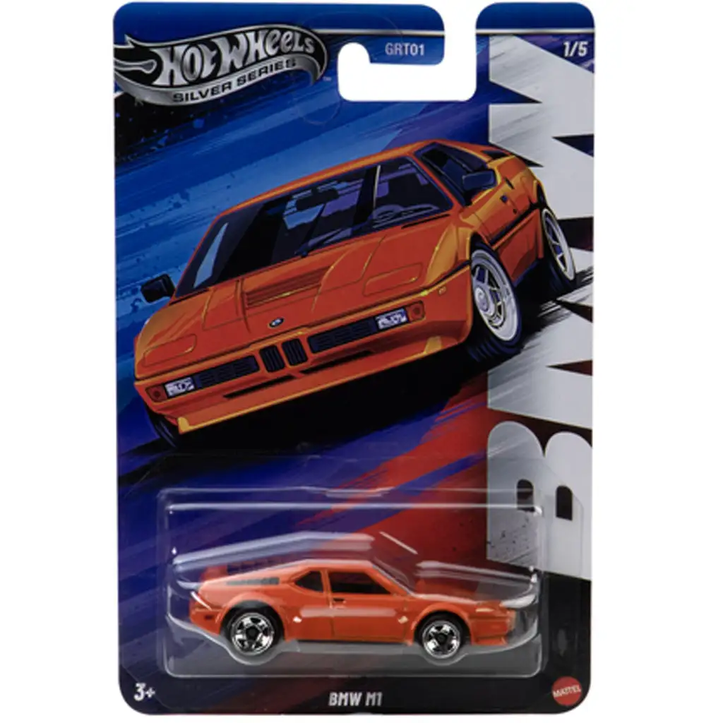 Hot Wheels: BMW M1 Festtagsauto 1/64 - Mattel