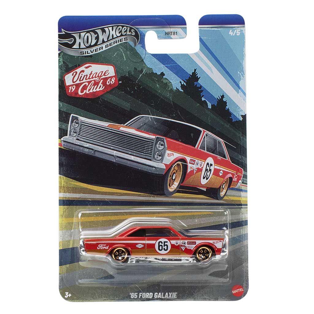 Hot Wheels: Vintage 65 Ford Galaxie Modellauto 1/64 - Mattel