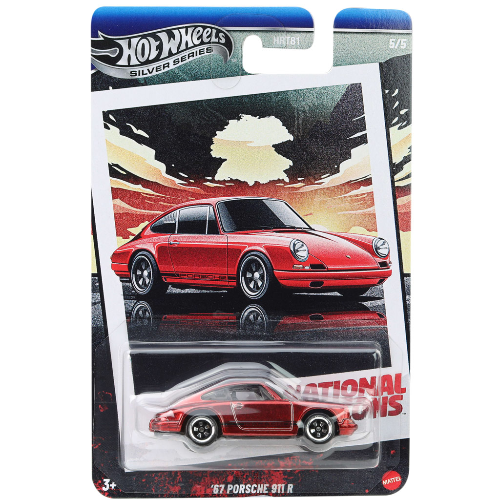 Hot Wheels: Vintage ’67 Porsche 911 R Modellauto 1/64 – Mattel